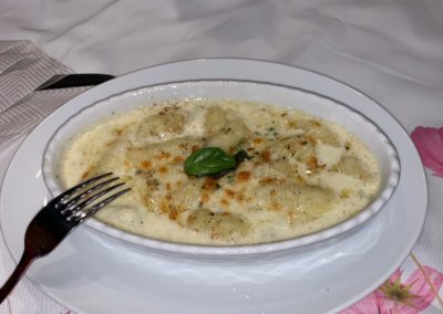 Gnocchi mit 4 Käse